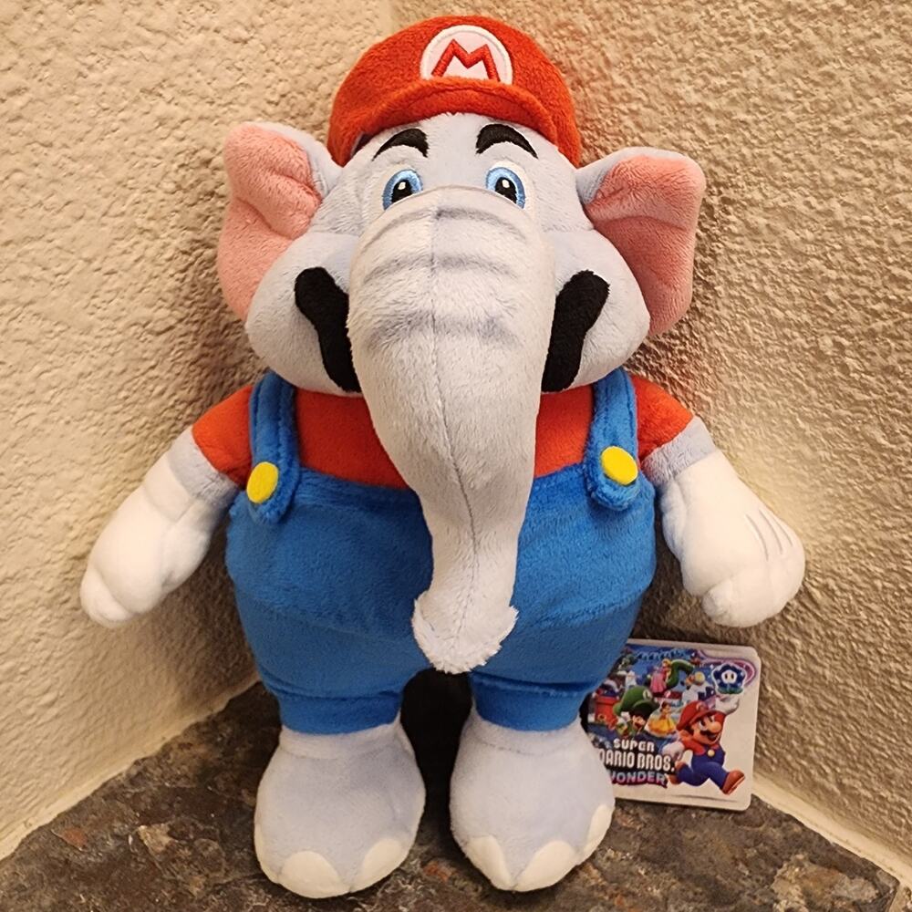 Plush - Elephant Mario, 10-inch - Super Mario Bros Wonder - Nintendo